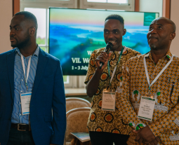 Gäste aus Bunso, Ghana am siebten World Organic Forum 2024